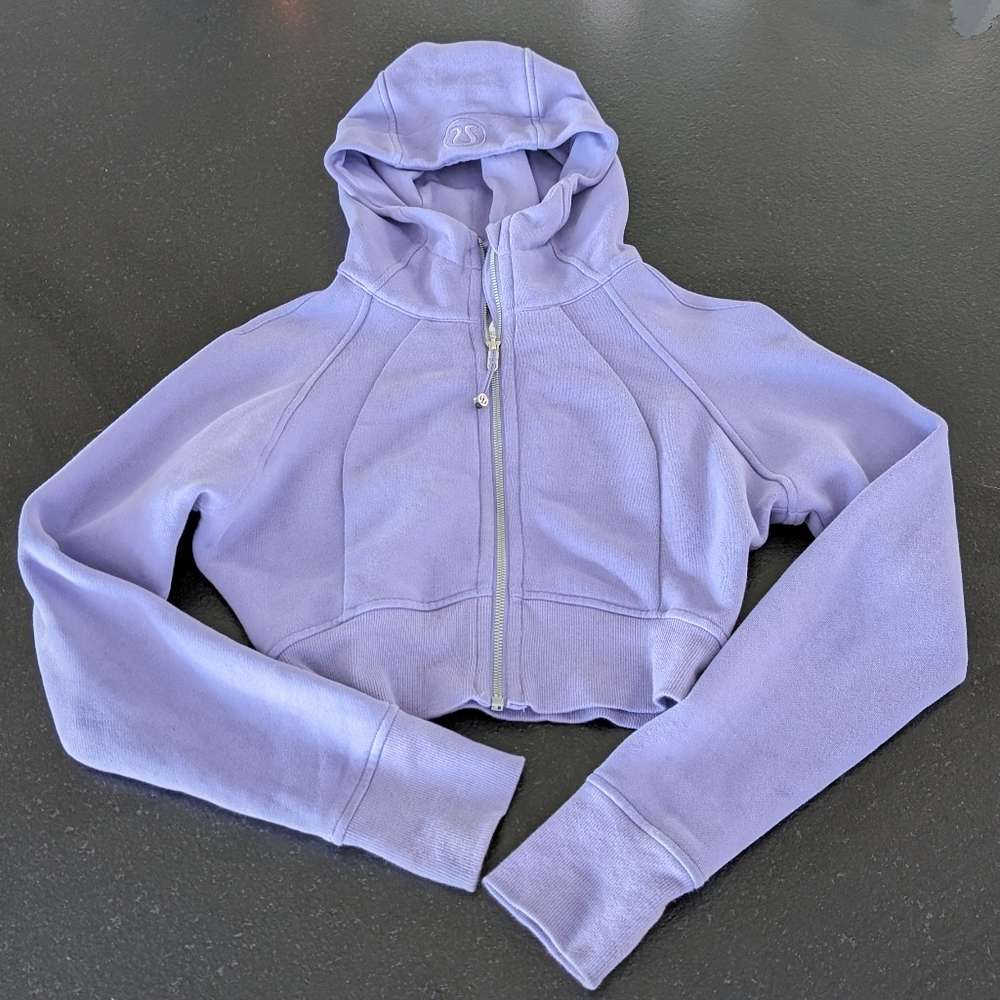 Lululemon Scuba Cropped Hoodie sz 4